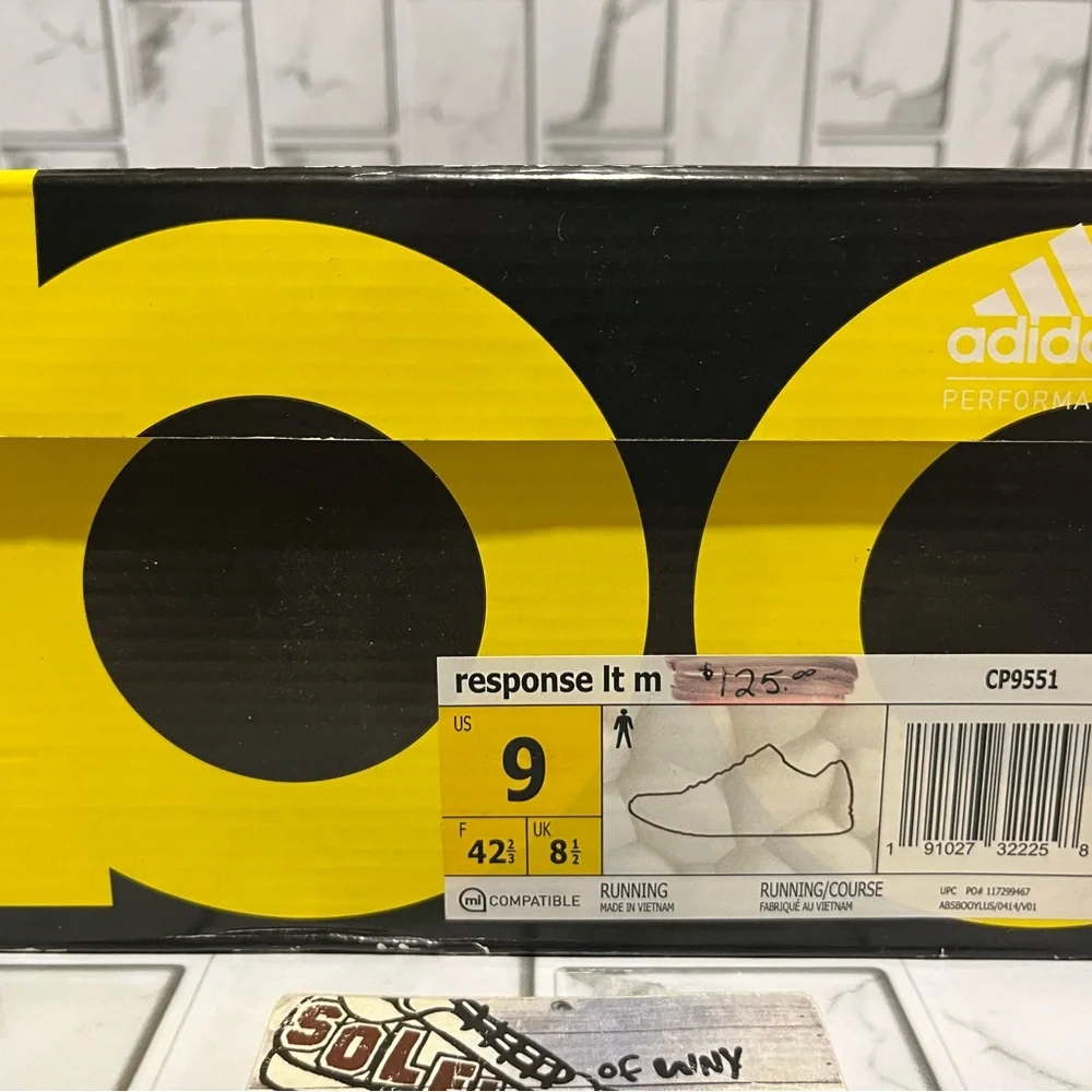 New Adidas Response LT Boost Navy Blue Running Shoes Ultra Boost Gym Training - Picture 14 of 16